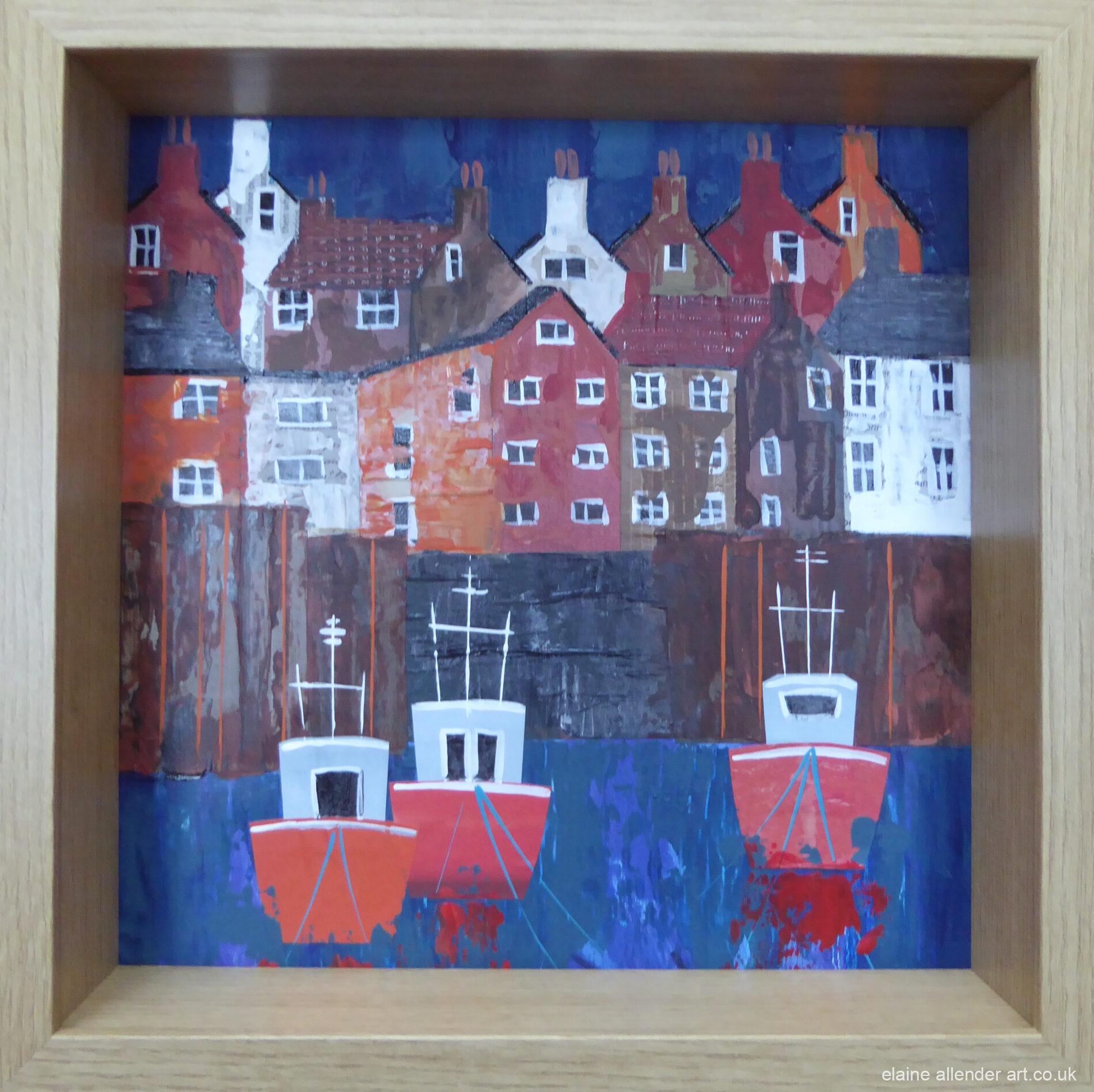 Trawlers at Staithes